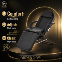 Table de massage professionnelle portable et pliable, multifonctionnelle, pour salon de beauté, spa, salle de bain, chambre et salon