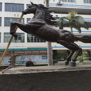 Bronze Horse Sculpture Outdoor Square Garden Landscape Handmade Animal Shape Figure HX112 - Product Image 2