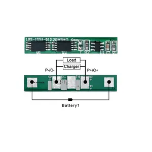 Placa de circuito de proteção 3V 3.2V 3.7V 2A com NTC
