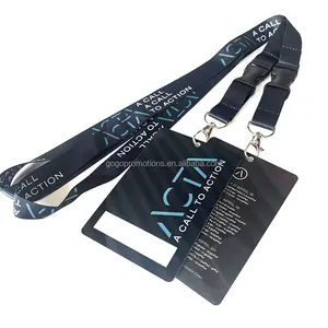 Manufacture Price Workcard ID Cost Lanyard Label Exit Student College Lanyard Market Exhibition
