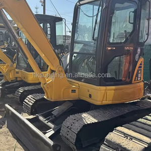 รถขุดไฮดรอลิกแบบตีนตะขาบ Komatsu PC55/PC35/PC40 มือสอง ขนาด 5 ตัน ยี่ห้อญี่ปุ่น เกียร์บ็อกซ์ มอเตอร์ สำหรับงานฟาร์ม ได้รับการรับรอง EPA/CE - Product Image 3