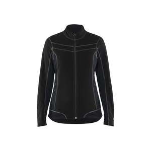 BLAKLADER - 492410109900L Chaqueta micro polar para mujer Negro-EAN 7330509508992 CHAQUETAS DE TRABAJO INVIERNO SOFTSHELL Y CHAQUETAS ACOLCHADAS - Product Image 1