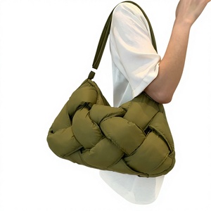 New Nylon Women's Large Capacity Lightweight Shoulder Crossbody Tote <b>Bag</b> Space Cotton Woven With Nylon Tanjing - Product Image 1