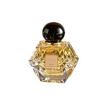 Flacon de parfum en verre polygonal unique et luxueux, flacon cosmétique de forme spéciale avec couvercle, flacon de parfum rechargeable