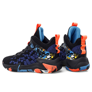 Chaussures de sport décontractées pour hommes <span class=keywords><strong>2022</strong></span>, baskets montantes en tissu extensible respirant, semelle souple amortissante, chaussures de sport pour hommes, chaussures de <span class=keywords><strong>basket</strong></span>-ball - Product Image 3