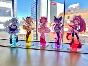 OEM Odm ตัวละครอะคริลิก มาโดกะ x เมโลดี้ อะคริลิกเจลลี่สแตนดี้ 4 ชิ้น - Product Image 2