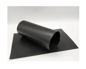 Waterproofing एचडीपीई चिकनी काले geomembrane झिल्ली फिल्म मछली फार्म पूल झील बांध तालाब लाइनर कम कीमत