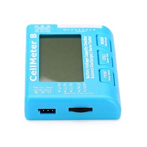 CellMeter 8 2-8S Vérificateur numérique de tension et de capacité de batterie, testeur de servocommande pour <span class=keywords><strong>RC</strong></span> LiPo Li-lon NiMH NiCd, en plastique - Product Image 3