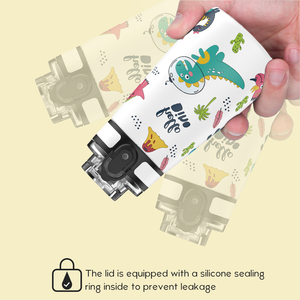 Botella de Agua Personalizada de 350 ml, Portátil, de Doble Pared, Aislada al Vacío, con Impresión 3D, de Acero Inoxidable, para Niños, con Asa - Product Image 2