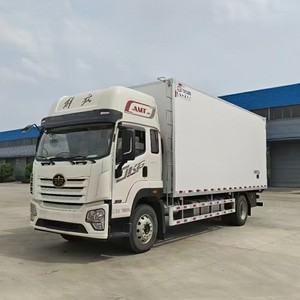 Factory Price FAW 4x2 Refrigerator Truck 15 Ton Freezer Cooling Truck for Live Fish Transport - Product Image 3