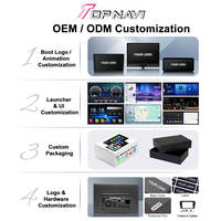 Autoradio Android 10 avec écran tactile IPS de 8 pouces pour VW Polo Golf Passat Bora OEM ODM Seat Skoda Autoradio universel