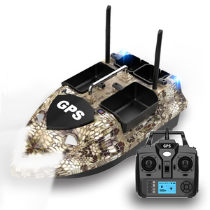 Grande taille Flytec 4 trémies 18000mah 160 nids Navigation GPS portée 500M Sonar appât bateau retour automatique pour la pêche à la carpe accepter OEM - Product Image 6