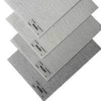 Nouveau design de tissu pour stores enrouleurs en polyester jacquard coloré résistant au soleil pour fenêtre