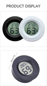 JOYWAY Mini Lcd Digital Termómetro Higrómetro Pequeña Mascota Temperatura Medidor de Humedad - Product Image 6