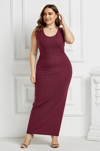 Abiti Lunghi Estivi da Donna, <span class=keywords><strong>Taglie</strong></span> <span class=keywords><strong>Forti</strong></span>, Eleganti e Sexy, Senza Maniche, Stile <span class=keywords><strong>Casual</strong></span> - Product Image 5