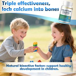 निजी लेबल बोवाइन कोलोस्ट्रम कैल्शियम विटामिन ई थोक प्रतिरक्षा पूरक बोवाइन कोलोस्ट्रम टैबलेट - Product Image 3