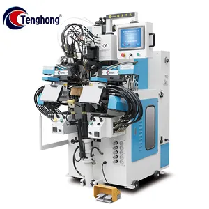 Tenghong TH-658A Schoen Maken Computer Geheugen Controle Automatische Side En Hak Seat Blijvende Machine Gewone Product Aanpasbare