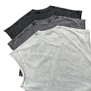 Canotta da Palestra Senza Maniche per <span class=keywords><strong>Uomo</strong></span> Finch Garment, Personalizzabile, Asciugatura Rapida, 100% Cotone, Collo Tondo, Effetto Lavato - Product Image 4