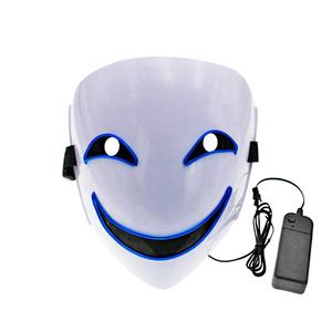 New Luminous Smile Joker Mask Japanese Anime Black Bullet kagetane hiruko Cosplay Prop Halloween Movie Clown Mask