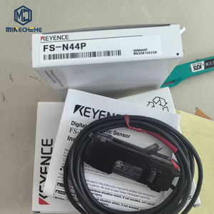 Capteur à fibre optique numérique KEYENCE FS-N44P, série FS-N40, amplificateur à fibre optique, unité d'extension de câble, type PNP FS N44P - Product Image 1