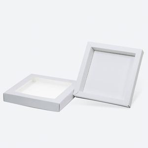 Boîte d'emballage cadeau en gros pour barres chocolatées de mariage, bonbons et donuts, de qualité alimentaire avec plateau - Product Image 4