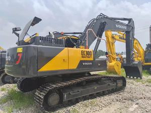 รถขุดมือสอง Volvo EC300 รถตักดินขนาดใหญ่ 30 ตัน เครื่องยนต์เดิม ชั่วโมงการทำงานต่ำ มาตรฐาน EPA CE เกียร์และลูกปืน พร้อมขาย - Product Image 1
