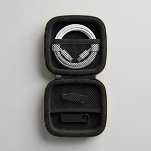 Étui de rangement EVA portable compact à fermeture éclair, étui de transport rigide EVA étanche pour câbles USB – Vente chaude - Product Image 2