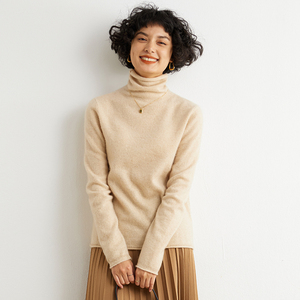 <span class=keywords><strong>Maglione</strong></span> in Cashmere da Donna, Collo Alto in Puro Cashmere, <span class=keywords><strong>Maglione</strong></span> Ampio Morbido e Caldo, Nuova Collezione Autunno Inverno, Maglia Base Morbida e Cremosa. - Product Image 4