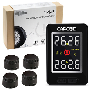 CAREUD U912 for Toyota Wireless <strong>Tire</strong> <strong>Pressure</strong> Indicator 4X External Sensor Tyre <strong>Pressure</strong> <strong>Monitoring</strong> Systemm TPMS - Product Image 1