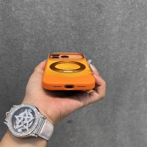 Étui <span class=keywords><strong>de</strong></span> luxe antichoc avec support magnétique <span class=keywords><strong>pour</strong></span> iPhone 17 Pro Max, design texturé en tissu <span class=keywords><strong>pour</strong></span> iPhone 17 Pro - Product Image 5
