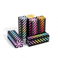 2026 Gzyuyou Square Pillar Helix 3D Printed Pyramid Intelligence Development Colorful Screw Fidget Toy Anxiety Relaxing