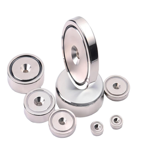 Aimants industriels en néodyme Ndfeb de haute qualité de Chine, aimants à coupelle avec motif de vis intérieur, trou fraisé, pour soudage et pliage - Product Image 1