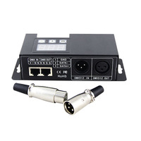 Bincolor BC-854 Décodeur LED 4 canaux RGBW CV Mode Maître et Esclave Contrôleur DMX512 12V 24V