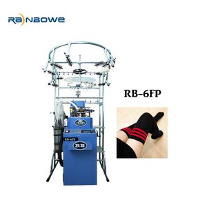 เครื่องถักถุงเท้าผ้าฝ้ายฤดูร้อนแบบคอมพิวเตอร์เต็มรูปแบบ ยี่ห้อ Shaoxing Rainbowe พร้อมเซอร์โวมอเตอร์ สำหรับผลิตถุงเท้ายาว - Product Image 5