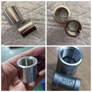 Chính xác thép không gỉ chủ đề nội bộ thẳng Công Đoàn tùy chỉnh khi cần thiết - Product Image 5