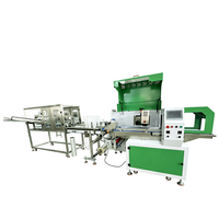 Horizontale Plastikfolien-Verpackungsmaschine Einweg-Pappbecher-Verpackungsmaschine Einmalbecher-Zähl- und Verpackungsmaschine