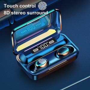 Smart 9D Noise Reduction Earphones True BT 5.0 <strong>Headphones</strong> Waterproof Led Digital Display Wireless Earphones Tws - Product Image 2