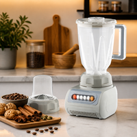 Blender Multifungsi Otomatis Tombol Tekan Pengolah Makanan Pembuat Smoothie Pembuat Jus Buah Sayuran Dapur Rumah Tangga