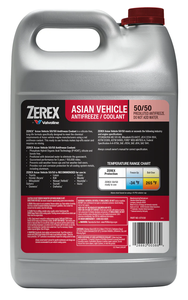 Liquide de refroidissement antigel pré-dilué Zerex 1 gallon, rouge asiatique, véhicule 50/50, fonction de refroidissement - Product Image 2