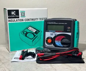 เครื่องทดสอบฉนวน/ความต่อเนื่องแบบดิจิตอล KYORITSU รุ่น 3005A ของแท้ รับประกัน 1 ปี มาตรฐาน IP65 หน้าจอ LCD ใช้พลังงานจากแบตเตอรี่ สำหรับวัดแรงดันไฟฟ้า - Product Image 6