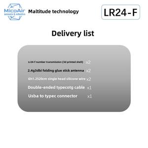 <b>Mini</b> 2.4G <b>Radio</b> Drone 15km Long Range Data Transmission Compatible APM/PIX Flight Control Battery Racing Drone Parts for Mobile - Product Image 4
