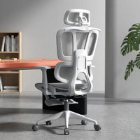 Envío Gratis desde Almacén en EE. UU. Silla de Oficina Ejecutiva Ergonómica Giratoria de Malla con Reposacabezas y Reposabrazos Ajustables para Computadora