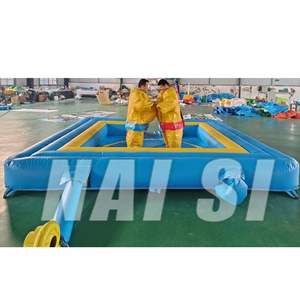 Arène de lutte de <span class=keywords><strong>sumo</strong></span> <span class=keywords><strong>gonflable</strong></span> avec combinaisons pour enfants et adultes, structure <span class=keywords><strong>gonflable</strong></span> de qualité commerciale, ring de <span class=keywords><strong>sumo</strong></span> avec combinaisons de lutteurs de <span class=keywords><strong>sumo</strong></span> - Product Image 4