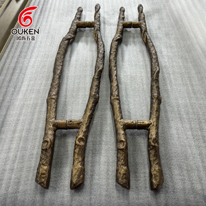 Ouken มือจับประตูทางเข้าในร่มสไตล์ยุโรปเก่าดีไซน์หรูหราแฟนซีปรับแต่งได้ตามต้องการ - Product Image 3