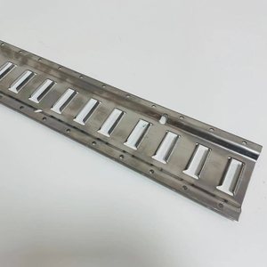 Riel de sujeción para camioneta, acero inoxidable INOX 304 pulido - Product Image 2