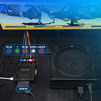 Convertisseur VGA vers YPBPR RGBS Bitfunx, SCART vers YPBPR YCBCR pour consoles de jeux rétro PS2 Nintendo 64 PS1 Dreamcast