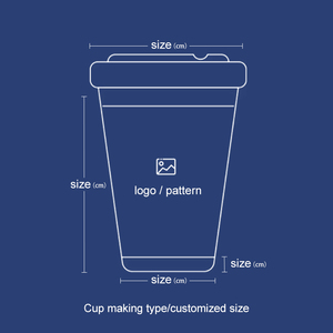 Commercio all'ingrosso personalizzato 700ml PET monouso tazza di plastica <span class=keywords><strong>con</strong></span> coperchio multiuso per bevande gelato cibo succo di latte sigillo trasparente - Product Image 5