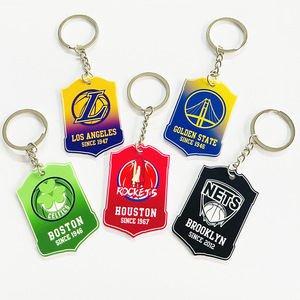 Llavero de club de baloncesto Acrílico personalizado - Product Image 1