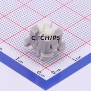 TM-006-D1-01 Tactile Switch Through hole Component (THT) Switch Single Pole Single Throw Rectangle Button 2.6N 11mm - Product Image 1