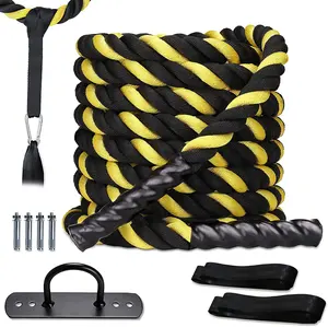 3in *12m Power Cross Training Customized Logo Exercise Fitness Battle Rope Cover